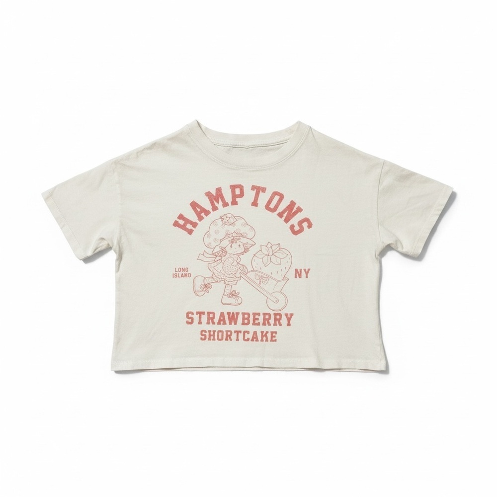 Hamptons Kids Beige Graphic Tee